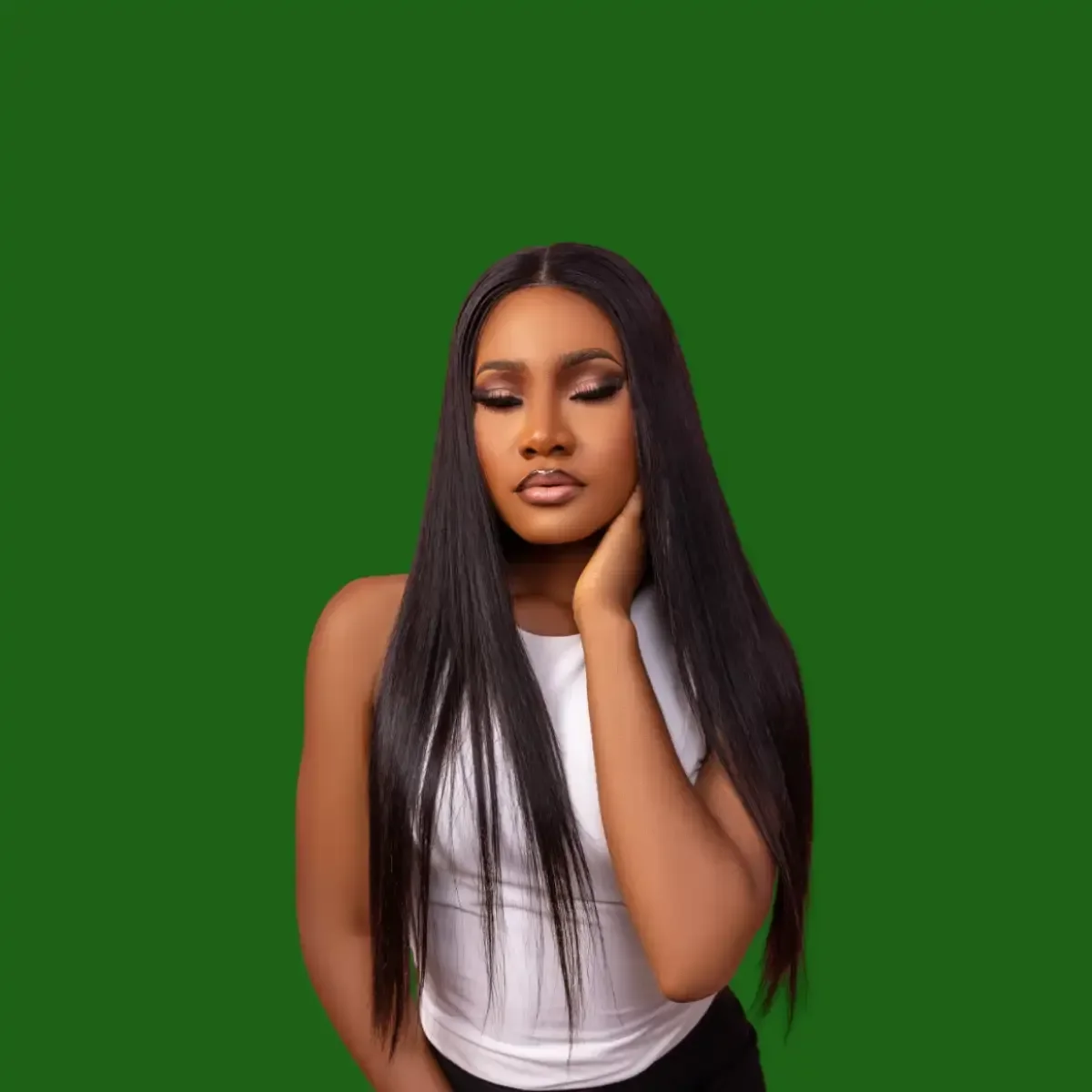 Milan Luxury Mirror Straight Raw Donor Wig